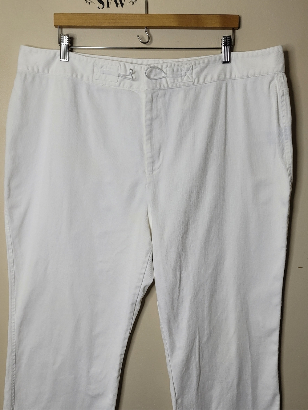 Vintage Ralph Lauren White Jeans Size 20W - Picture 3 of 10